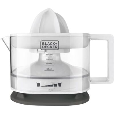 Black & Decker BXCJ25E Sapcentrifuge 25 W Grijs, Transparant, Wit Black & Decker BXCJ25E Sapcentrifuge 25 W Grijs, Transparant, Wit