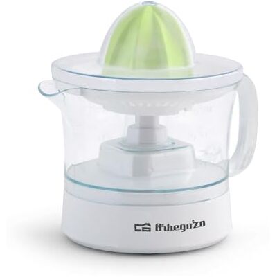 Orbegozo EP 1510 Elektrische citruspers voor sinaasappels, 2 kegels voor verschillende stukken, afneembare tank van 0,5 liter, bidirectionele rotatie Orbegozo EP 1510 Elektrische citruspers voor sinaasappels, 2 kegels voor verschillende stukken, afneembare tank van 0,5 liter, bidirectionele rotatie