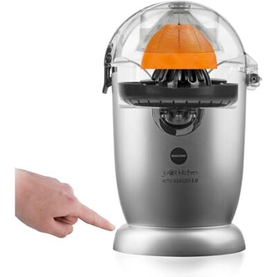 Macom 874 Citruspers Auto Squeezer 2.0, grijs/zwart Macom 874 Citruspers Auto Squeezer 2.0, grijs/zwart