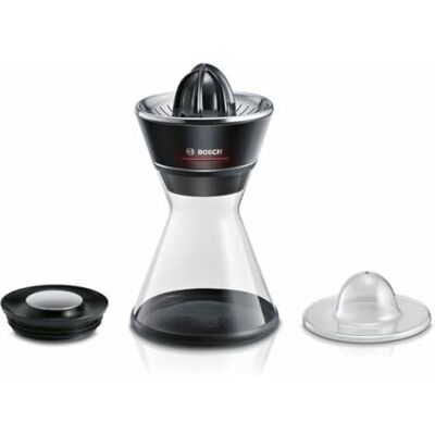 Bosch VitaStyle Citro MCP72GPB Universele citruspers voor kleine en grote vruchten, 2-in-1 sapcentrifuge en citruspers, 1 liter glazen karaf, BPA-vrij, vaatwasmachinebestendige onderdelen, 40 W, Bosch VitaStyle Citro MCP72GPB Universele citruspers voor kleine en grote vruchten, 2-in-1 sapcentrifuge en citruspers, 1 liter glazen karaf, BPA-vrij, vaatwasmachinebestendige onderdelen, 40 W,
