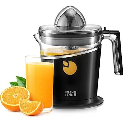 LEBENLANG Elektrische citruspers, 800 ml, met verstelbare zeef, pers LEBENLANG Elektrische citruspers, 800 ml, met verstelbare zeef, pers