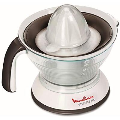 Moulinex Vitapress Elektrische citruspers, 0,6 l, wit Moulinex Vitapress Elektrische citruspers, 0,6 l, wit