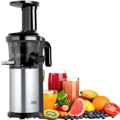 teesa TSA3228 Extracteur de jus, Acier Inoxydable, Noir teesa TSA3228 Extracteur de jus, Acier Inoxydable, Noir