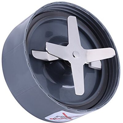 Zerodis Blender Reservemes voor mixer, reserveonderdelen, extractorblad, accessoires voor centrifuge, geschikt voor mixer 600/900W (900W) Zerodis Blender Reservemes voor mixer, reserveonderdelen, extractorblad, accessoires voor centrifuge, geschikt voor mixer 600/900W (900W)