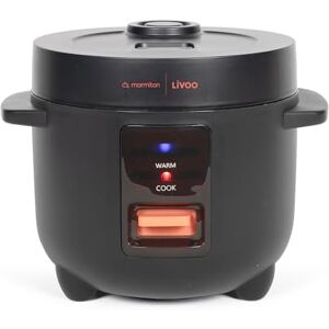 Livoo DOC298 rijstkoker, 400 W, 1,2 l, zwart Livoo DOC298 rijstkoker, 400 W, 1,2 l, zwart