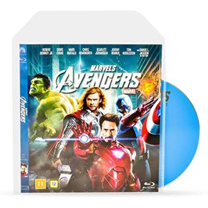 Djois 3L Blu-Ray-hoes, transparant, ongeperforeerd, met klep voor het opbergen van schijven en hoezen, 50 stuks, 10283 Djois 3L Blu-Ray-hoes, transparant, ongeperforeerd, met klep voor het opbergen van schijven en hoezen, 50 stuks, 10283