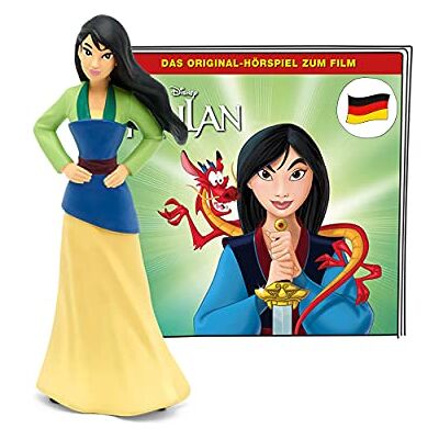 tonies gehoorspeelgoed voor Toniebox Disney Mulan origineel hoorspel voor de film, hoorspel voor kinderen vanaf 4 jaar, batterijduur ca. 55 minuten tonies gehoorspeelgoed voor Toniebox Disney Mulan origineel hoorspel voor de film, hoorspel voor kinderen vanaf 4 jaar, batterijduur ca. 55 minuten