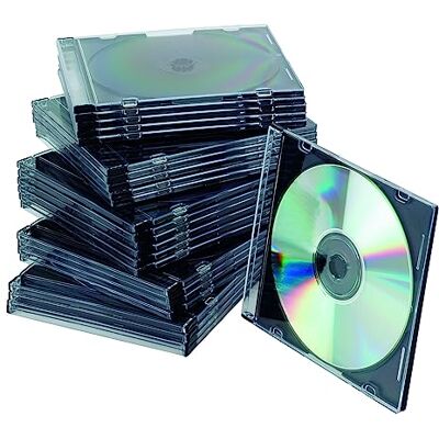 Q-Connect CD-behuizing kunststof zwart 33912 Q-Connect CD-behuizing kunststof zwart 33912