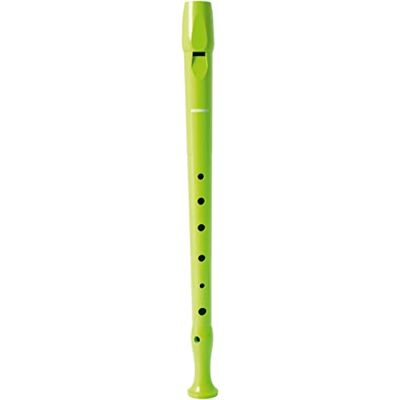 Hohner Flauta Hner zachte kunststof, groen met overtrek en reiniger Hohner Flauta Hner zachte kunststof, groen met overtrek en reiniger