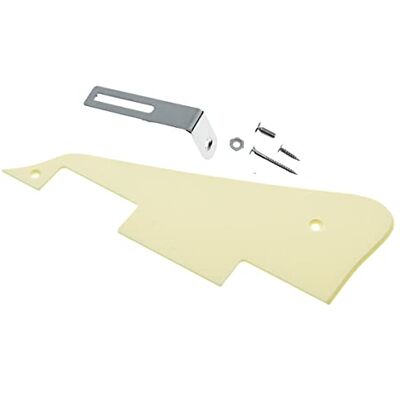 Dopro 1-laags LP Gitaar Pickguard met Chrome Stand voor Epiphone Les Paul Crème Dopro 1-laags LP Gitaar Pickguard met Chrome Stand voor Epiphone Les Paul Crème