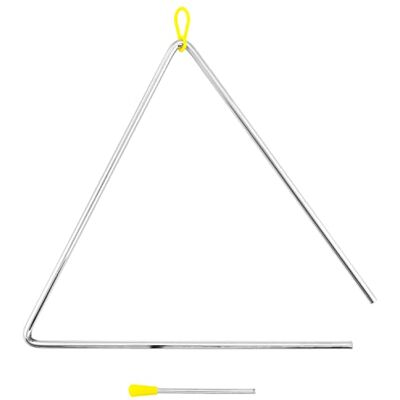 Tiger TRI28-MT Samba driehoek instrument met handmixer 30,5 cm Tiger TRI28-MT Samba driehoek instrument met handmixer 30,5 cm
