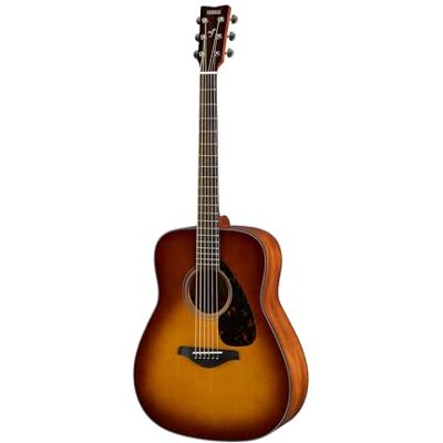 Yamaha FG800 Folk Sand Burst gitaar, akoestische gitaar met rijk geluid, voor beginners, volwassenen en jongeren, 4/4 Yamaha FG800 Folk Sand Burst gitaar, akoestische gitaar met rijk geluid, voor beginners, volwassenen en jongeren, 4/4