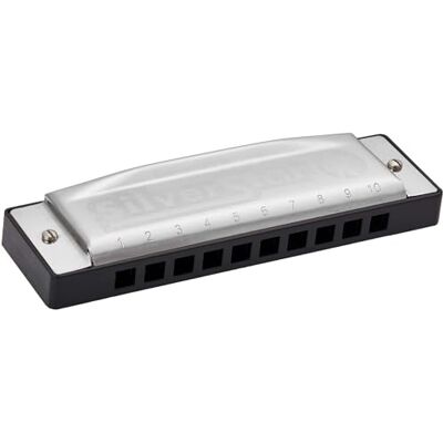 Hohner M50408X mondharmonica Silver Star vloer Hohner M50408X mondharmonica Silver Star vloer