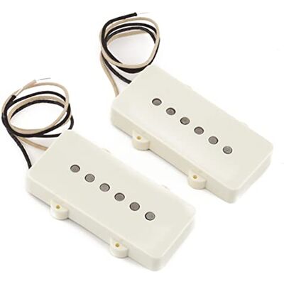 Fender Pure Vintage '65 Jazzmaster® pickups, vintage wit, 2 stuks Fender Pure Vintage '65 Jazzmaster® pickups, vintage wit, 2 stuks