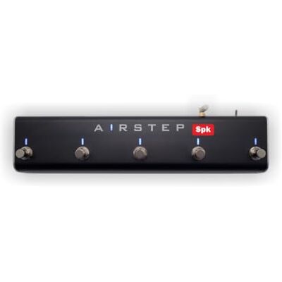 xsonic Airstep Spk Edition Spark Gitaarversterker Voetregelaar met 5 voetschakelaars, 4 bedieningsmodi (voorinstellingen wijzigen, effecten wisselen, looper) xsonic Airstep Spk Edition Spark Gitaarversterker Voetregelaar met 5 voetschakelaars, 4 bedieningsmodi (voorinstellingen wijzigen, effecten wisselen, looper)