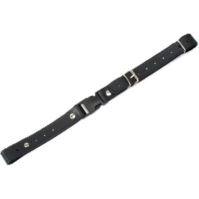 Alpenklang gekruiste bandjes voor accordeon/harmonica zwart Alpenklang gekruiste bandjes voor accordeon/harmonica zwart