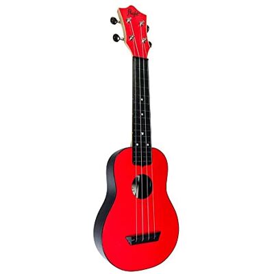 Flight Music Ukuleles TUS35 sopraan ukelele, robuust, ABS-kunststof, rood Flight Music Ukuleles TUS35 sopraan ukelele, robuust, ABS-kunststof, rood