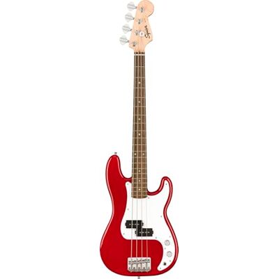 Fender Squier Electric Bass Mini Precisie Bass Rood Dakota Fender Squier Electric Bass Mini Precisie Bass Rood Dakota