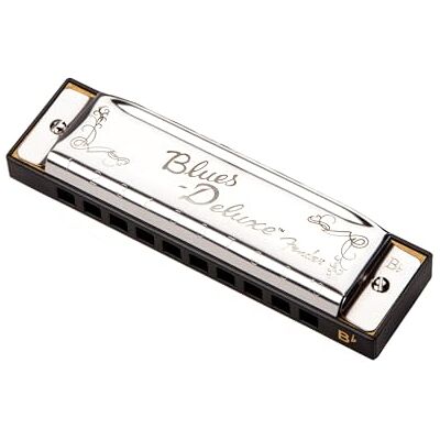 Fender Blues Harmonica Deluxe B plat Fender Blues Harmonica Deluxe B plat