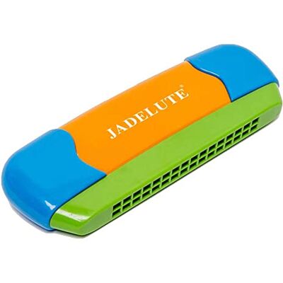 Jadelute Mondharmonica 16-gaats muziekinstrument voor vroege opvoeding van kinderen Jadelute Mondharmonica 16-gaats muziekinstrument voor vroege opvoeding van kinderen