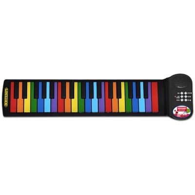 Bontempi ColorKeys Piano Roll Up 37 toetsen met gekleurde notities Voor het leren en maken van vrolijke melodieën Bontempi ColorKeys Piano Roll Up 37 toetsen met gekleurde notities Voor het leren en maken van vrolijke melodieën