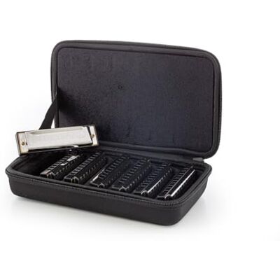 Hohner Blues Band Pack 7 diatonische mondharmonica's C-D-E-F-G-A-Bb Hohner Blues Band Pack 7 diatonische mondharmonica's C-D-E-F-G-A-Bb