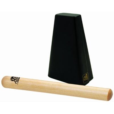 Latin Percussion LP Aspire Cha-Cha bel 5 3/4 inch met zwarte knuppel Latin Percussion LP Aspire Cha-Cha bel 5 3/4 inch met zwarte knuppel
