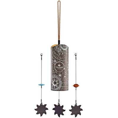 Sonic Energy Cosmic Stella Bamboe klokkenspel, nachtbel, 432 Hz, meditatie, therapie, decoratie, met reserveslinger (CBCSTELLA) Sonic Energy Cosmic Stella Bamboe klokkenspel, nachtbel, 432 Hz, meditatie, therapie, decoratie, met reserveslinger (CBCSTELLA)