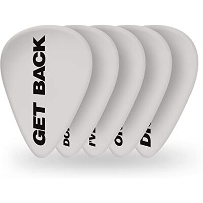 D'Addario Beatles gitaarplectrums The Beatles verzamelbare gitaarplectrums Get Back Licht D'Addario Beatles gitaarplectrums The Beatles verzamelbare gitaarplectrums Get Back Licht