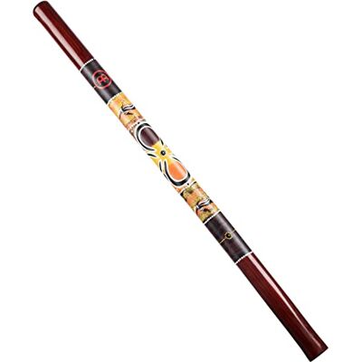 Meinl Percussion Wood Didgeridoo Instrument handbeschilderd 47 inch / 120 cm lang gestemd in Mi bamboe, meerkleurig (DDG1-R) Meinl Percussion Wood Didgeridoo Instrument handbeschilderd 47 inch / 120 cm lang gestemd in Mi bamboe, meerkleurig (DDG1-R)
