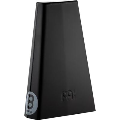 Meinl Percussion Bongo Cowbell-instrument, extra groot, 20 cm lang, gepoedercoat staal, zwart (BCOB) Meinl Percussion Bongo Cowbell-instrument, extra groot, 20 cm lang, gepoedercoat staal, zwart (BCOB)
