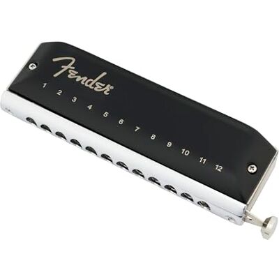 Fender Groove Pro Chromatische mondharmonica met 12 D-gaten Fender Groove Pro Chromatische mondharmonica met 12 D-gaten