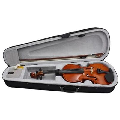 Pyanegn Viool 4/4, muziekinstrumenten voor volwassenen en kinderen, met harde schacht, boog, ideaal voor beginners Pyanegn Viool 4/4, muziekinstrumenten voor volwassenen en kinderen, met harde schacht, boog, ideaal voor beginners