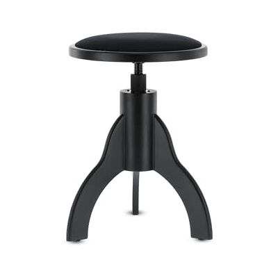 GEWA Pianostoel, mat zwart, ronde zitting 35 cm GEWA Pianostoel, mat zwart, ronde zitting 35 cm