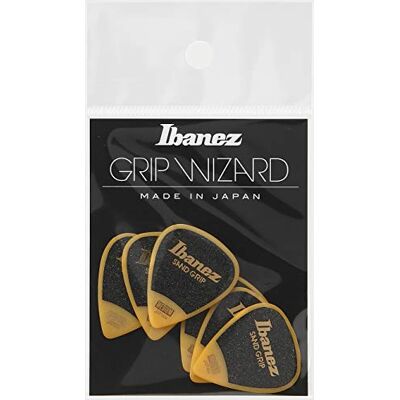 Ibanez PPA14MSG-YE zandgrepen, middelgroot, 1,0 mm, 6 stuks Ibanez PPA14MSG-YE zandgrepen, middelgroot, 1,0 mm, 6 stuks