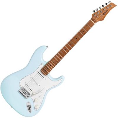 Tiger ELG-LBL elektrische gitaar volledige grootte lichtblauw Tiger ELG-LBL elektrische gitaar volledige grootte lichtblauw