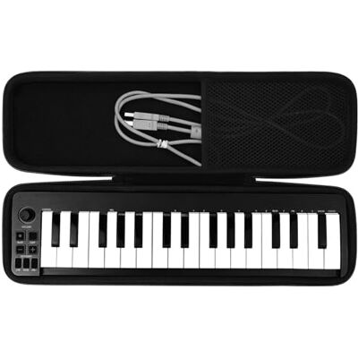 khanka Hard Case Travel Case Cover voor M-Audio Keystation Mini 32 MK3 Master Keyboard Mini USB/MIDI Ultra Draagbare khanka Hard Case Travel Case Cover voor M-Audio Keystation Mini 32 MK3 Master Keyboard Mini USB/MIDI Ultra Draagbare