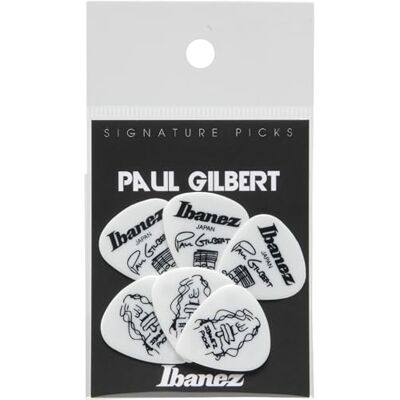 Ibanez B1000PG-WH plectrums, wit Ibanez B1000PG-WH plectrums, wit