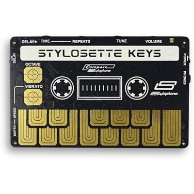 Stylophone Pen Touch Keyboard x Cassette Het mini analoge synthesizer toetsenbord synth muziekinstrument touch toetsen, geïntegreerde luidspreker Stylophone Pen Touch Keyboard x Cassette Het mini analoge synthesizer toetsenbord synth muziekinstrument touch toetsen, geïntegreerde luidspreker