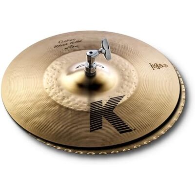 Zildjian K Custom Series Hybride Hi-Hat Bekken, 14 1/4 inch, paar, meerkleurig Zildjian K Custom Series Hybride Hi-Hat Bekken, 14 1/4 inch, paar, meerkleurig