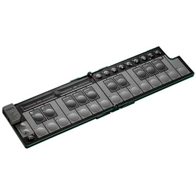 Korg nanoKEY Fold 25 toetsen opvouwbaar MIDI-controllertoetsenbord met USB-C en TRS-MIDI alpine groen Korg nanoKEY Fold 25 toetsen opvouwbaar MIDI-controllertoetsenbord met USB-C en TRS-MIDI alpine groen