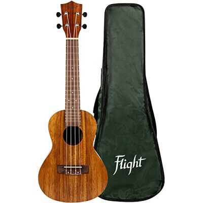 Flight Ukeleles NUC200 Concert Ukelele, teakhout, één maat, meerkleurig, Meerkleurig One Size Flight Ukeleles NUC200 Concert Ukelele, teakhout, één maat, meerkleurig, Meerkleurig One Size