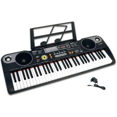 Bontempi HarmonyKeys professioneel stap-voor-stap digitaal toetsenbord 61 toetsen met USB-aansluiting en netwerkadapter voor perfecte harmonie, 860 x 295 x 90 mm Bontempi HarmonyKeys professioneel stap-voor-stap digitaal toetsenbord 61 toetsen met USB-aansluiting en netwerkadapter voor perfecte harmonie, 860 x 295 x 90 mm