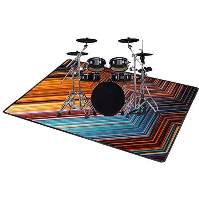 QQDD Batterij Mat Geluiddichte Mat Voor Elektronische Batterijen Hoge Krat Snare Drum Grancase Muziekinstrumenten, Antislip Deksel (80 cm 200 cm) QQDD Batterij Mat Geluiddichte Mat Voor Elektronische Batterijen Hoge Krat Snare Drum Grancase Muziekinstrumenten, Antislip Deksel (80 cm 200 cm)