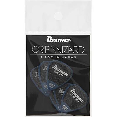 Ibanez Grip Wizard Series Grip Flat Pick 6 stuks (PPA14MSG-DB) Ibanez Grip Wizard Series Grip Flat Pick 6 stuks (PPA14MSG-DB)