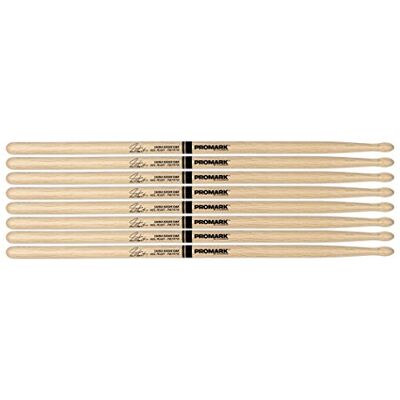 ProMark 1 paar Neil Peart 747 eetstokjes Shira Kashi eiken met houten olijven ProMark 1 paar Neil Peart 747 eetstokjes Shira Kashi eiken met houten olijven