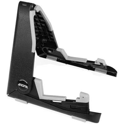 AROMA Opvouwbare ukelele houder met antislip basis, klassieke verstelbare A-houder voor kleine instrumenten zoals viool, ukelele, mandoline AROMA Opvouwbare ukelele houder met antislip basis, klassieke verstelbare A-houder voor kleine instrumenten zoals viool, ukelele, mandoline