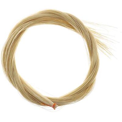 YINETTECH Paardenhaar viool boog natuurlijke kleur ecru 73,7 cm lang voor altviool 4/4 YINETTECH Paardenhaar viool boog natuurlijke kleur ecru 73,7 cm lang voor altviool 4/4