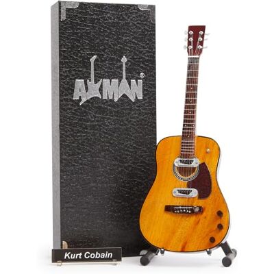 AXMAN Kurt Cobain Miniatuur Akoestische Gitaar Replica (Nirvana) AXMAN Kurt Cobain Miniatuur Akoestische Gitaar Replica (Nirvana)