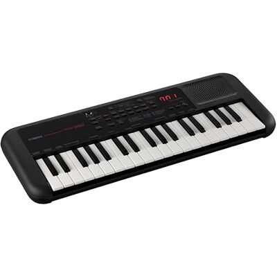 Yamaha PSS-A50 Keyboard, zwart, draagbaar mini-keyboard met geweldig geluid en geweldige effecten, licht keyboard met USB-MIDI-verbinding en mini-hoofdtelefoonaansluiting Yamaha PSS-A50 Keyboard, zwart, draagbaar mini-keyboard met geweldig geluid en geweldige effecten, licht keyboard met USB-MIDI-verbinding en mini-hoofdtelefoonaansluiting